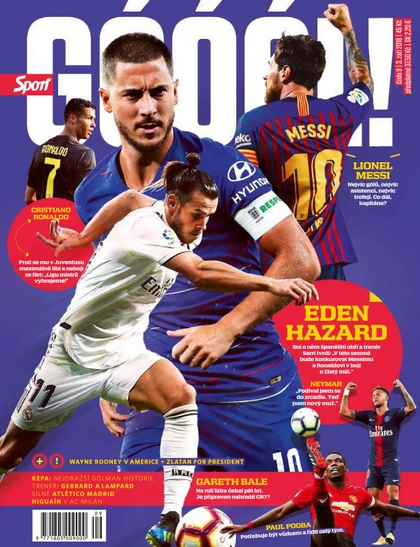 E-magazín Sport Goool! - 09/2018 - CZECH NEWS CENTER a. s.