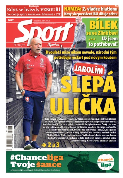 E-magazín Sport - 8.9.2018 - CZECH NEWS CENTER a. s.
