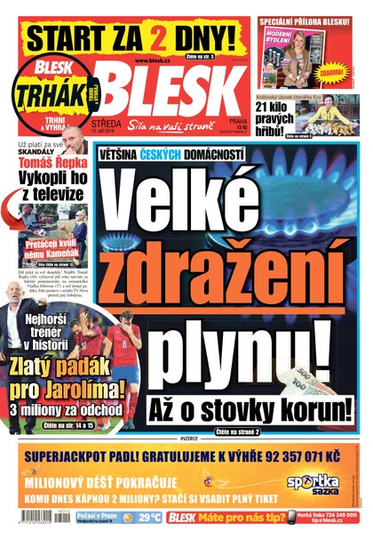 E-magazín Blesk - 12.9.2018 - CZECH NEWS CENTER a. s.