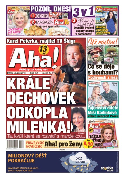 E-magazín AHA! - 26.9.2018 - CZECH NEWS CENTER a. s.