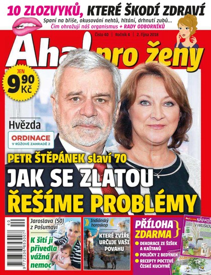 E-magazín AHA! pro ženy - 40/2018 - CZECH NEWS CENTER a. s.