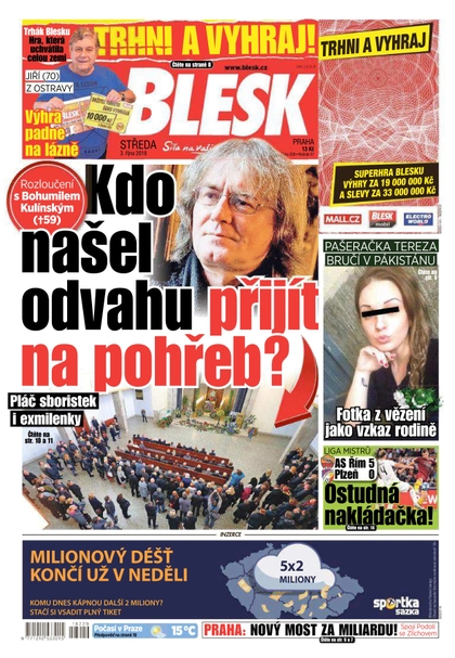 E-magazín Blesk - 3.10.2018 - CZECH NEWS CENTER a. s.