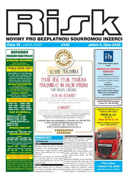 E-magazín Risk 74/2018 - Risk
