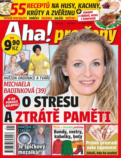 E-magazín AHA! pro ženy - 41/2018 - CZECH NEWS CENTER a. s.