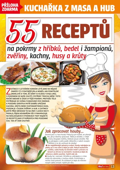 E-magazín Příloha AHA! pro ženy - 9.10.2018 - CZECH NEWS CENTER a. s.
