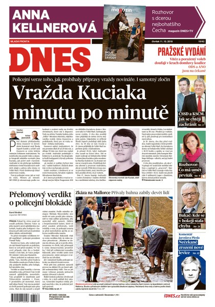 E-magazín MF DNES - 11.10.2018 - MAFRA, a.s.