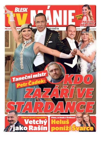 E-magazín Blesk Tv manie - 13.10.2018 - CZECH NEWS CENTER a. s.