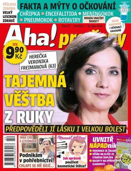 E-magazín AHA! pro ženy - 42/2018 - CZECH NEWS CENTER a. s.
