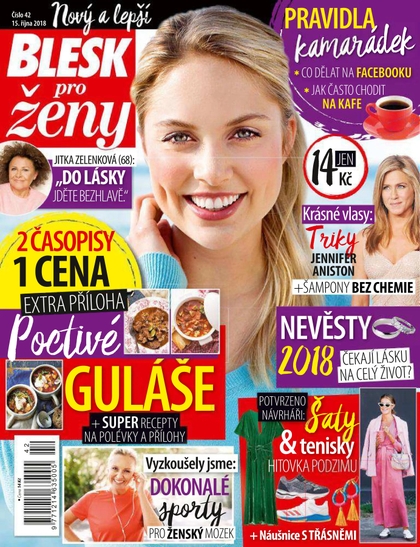 E-magazín Blesk pro ženy - 15.10.2018 - CZECH NEWS CENTER a. s.