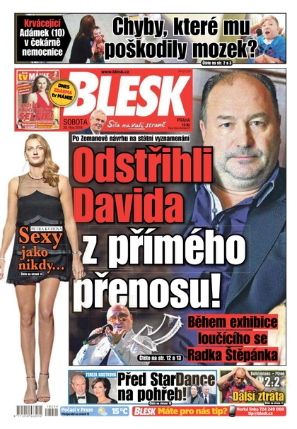 E-magazín Blesk - 20.10.2018 - CZECH NEWS CENTER a. s.