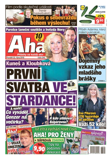 E-magazín AHA! - 22.10.2018 - CZECH NEWS CENTER a. s.