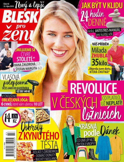 E-magazín Blesk pro ženy - 22.10.2018 - CZECH NEWS CENTER a. s.