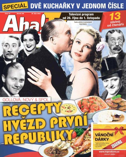 E-magazín AHA! Tv - 25.10.2018 - CZECH NEWS CENTER a. s.