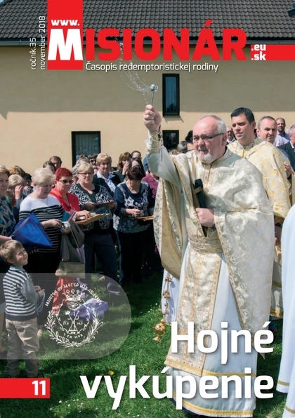 E-magazín MIsionár 11/2018 - Redemptoristi – Vydavateľstvo Misionár