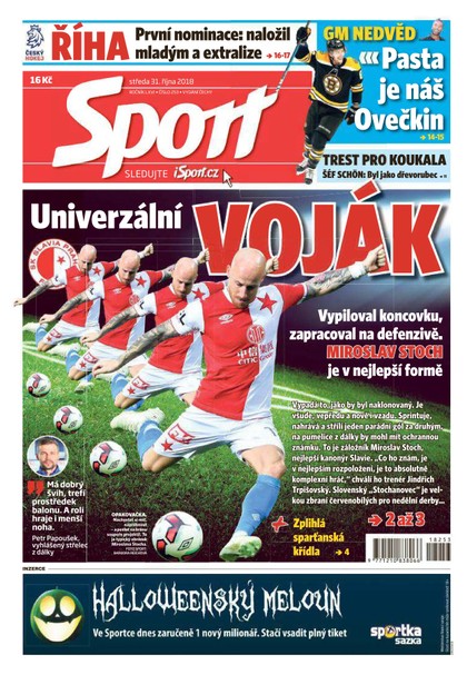 E-magazín Sport - 31.10.2018 - CZECH NEWS CENTER a. s.