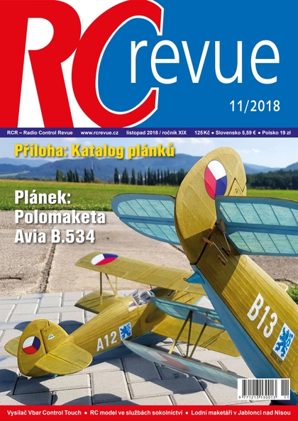 E-magazín RC revue 11/2018 - RCR s.r.o.