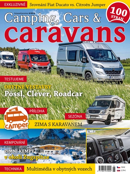E-magazín Camping, Cars &amp; Caravans 6/2018 (listopad/prosinec) - NAKLADATELSTVÍ MISE, s.r.o.