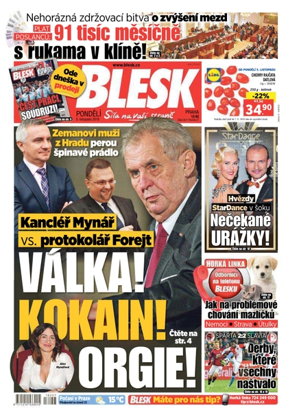 E-magazín Blesk - 5.11.2018 - CZECH NEWS CENTER a. s.
