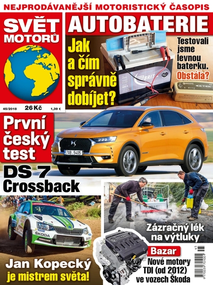 E-magazín Svět motorů - 45/2018 - CZECH NEWS CENTER a. s.