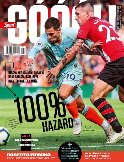 E-magazín Sport Goool! - 11/2018 - CZECH NEWS CENTER a. s.