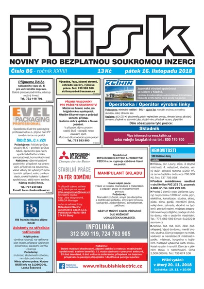 E-magazín Risk 86/2018 - Risk