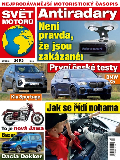 E-magazín Svět motorů - 47/2018 - CZECH NEWS CENTER a. s.