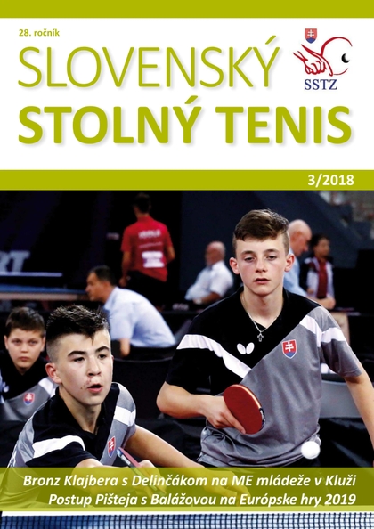 E-magazín Slovenský stolný tenis č. 3/2018 - TIGEO