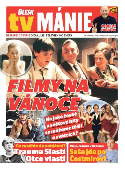 E-magazín Blesk Tv manie - 24.11.2018 - CZECH NEWS CENTER a. s.