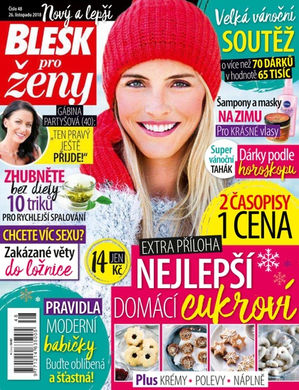 E-magazín Blesk pro ženy - 26.11.2018 - CZECH NEWS CENTER a. s.