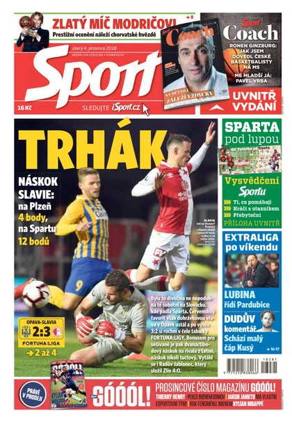 E-magazín Sport - 4.12.2018 - CZECH NEWS CENTER a. s.