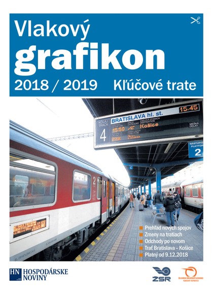 E-magazín Vlakový grafikon 2018/2019 - MAFRA Slovakia, a.s.
