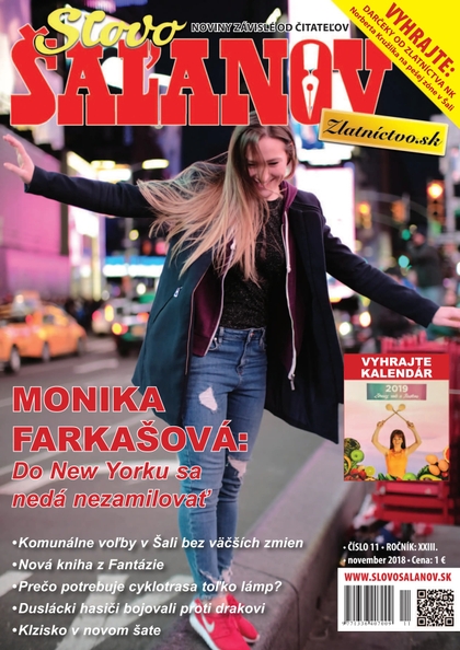 E-magazín Slovo Šaľanov 11/2018 - Fantázia media, s. r. o.