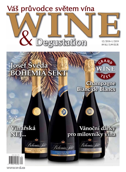 E-magazín WINE &amp; Degustation 12/2018 - 01/2019 - YACHT, s.r.o.