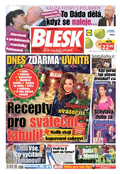E-magazín Blesk - 10.12.2018 - CZECH NEWS CENTER a. s.