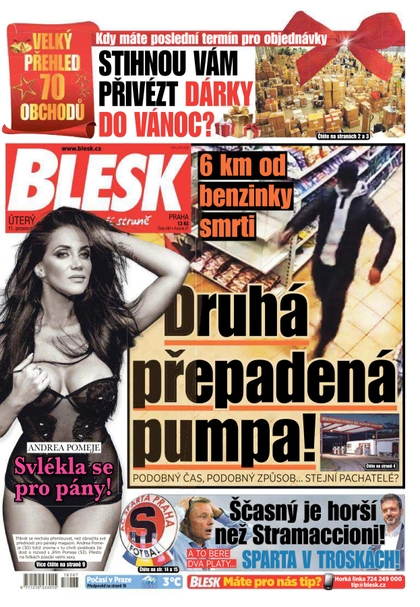 E-magazín Blesk - 11.12.2018 - CZECH NEWS CENTER a. s.