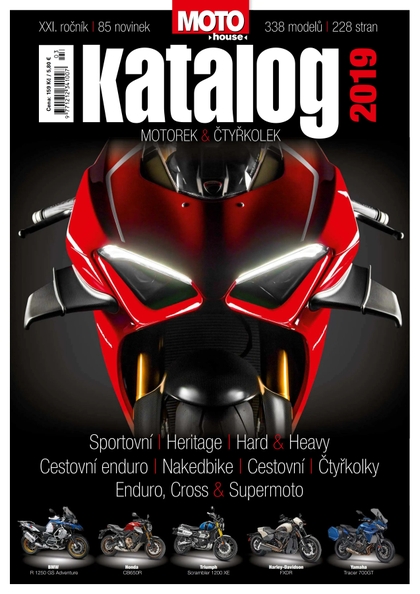E-magazín Motohouse katalog motocyklů a čtyřkolek 2019 - Mediaforce, s.r.o.