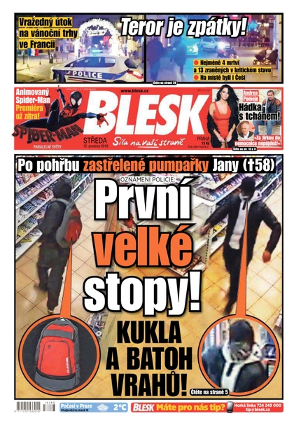 E-magazín Blesk - 12.12.2018 - CZECH NEWS CENTER a. s.