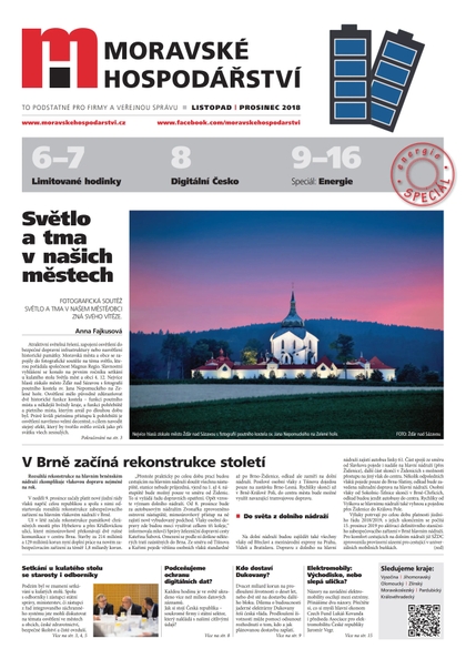 E-magazín MH prosinec 2018 - Magnus Regio, vydavatel Moravského hospodářství