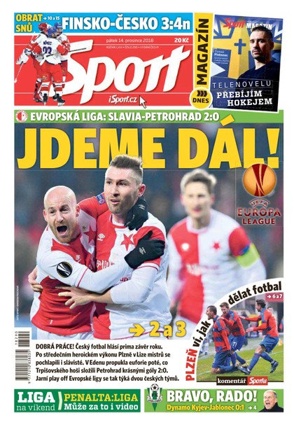 E-magazín Sport - 14.12.2018 - CZECH NEWS CENTER a. s.