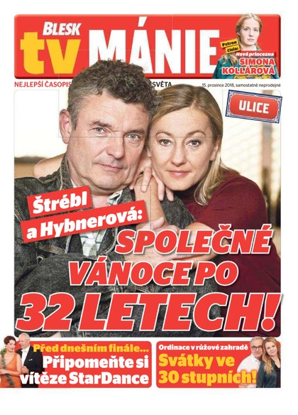 E-magazín Blesk Tv manie - 15.12.2018 - CZECH NEWS CENTER a. s.