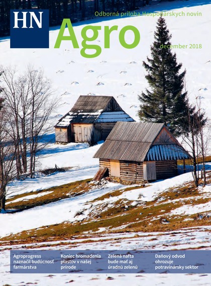 E-magazín HN Agro 18.12.2018 - MAFRA Slovakia, a.s.