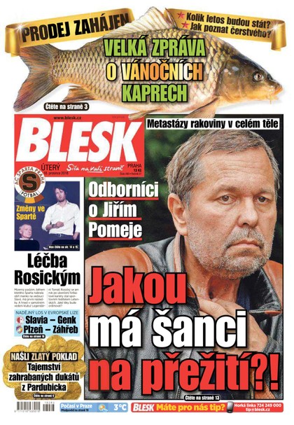 E-magazín Blesk - 18.12.2018 - CZECH NEWS CENTER a. s.