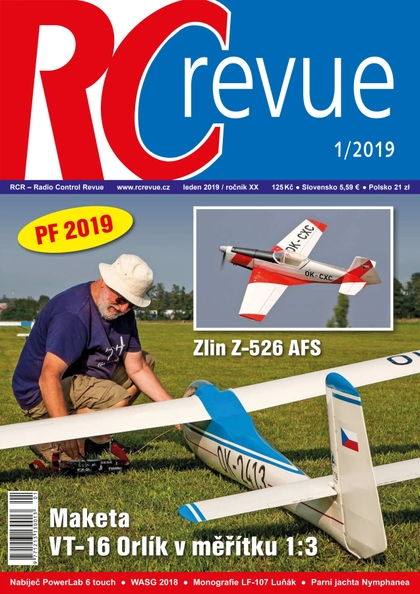 E-magazín RC revue 1/2019 - RCR s.r.o.