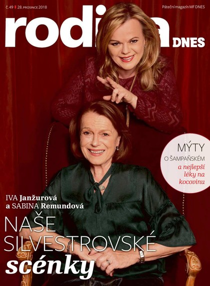 E-magazín Magazín RODINA DNES - 28.12.2018 - MAFRA, a.s.