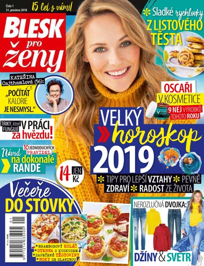 E-magazín Blesk pro ženy - 31.12.2018 - CZECH NEWS CENTER a. s.