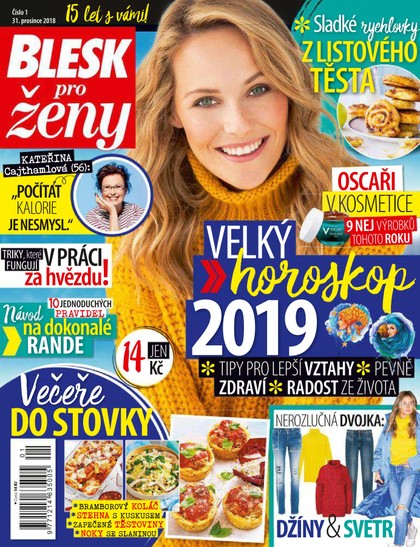 E-magazín Blesk pro ženy - 01/2019 - CZECH NEWS CENTER a. s.