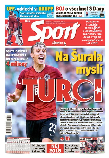 E-magazín Sport - 31.12.2018 - CZECH NEWS CENTER a. s.