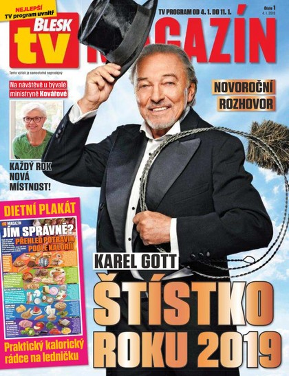 E-magazín Blesk Tv magazín - 4.1.2019 - CZECH NEWS CENTER a. s.