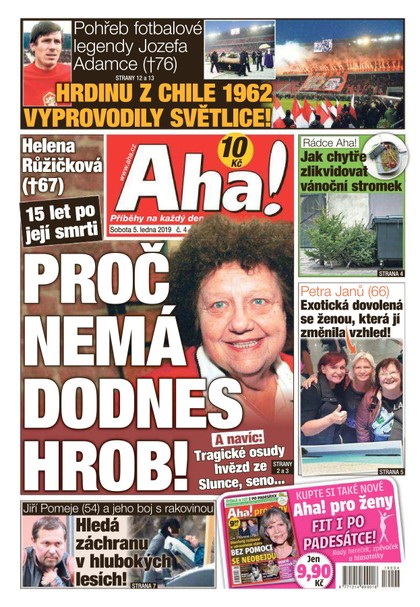 E-magazín AHA! - 5.1.2019 - CZECH NEWS CENTER a. s.