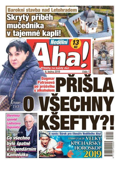 E-magazín Nedělní AHA! - 6.1.2019 - CZECH NEWS CENTER a. s.
